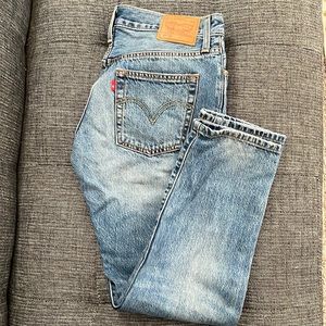Levi’s 501 cropped denim